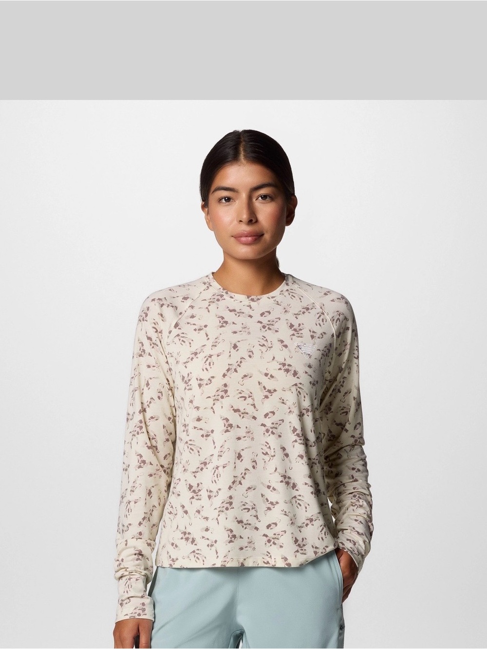 New Columbia Women's PFG Uncharted Knit Long Sleeve Shirt - S